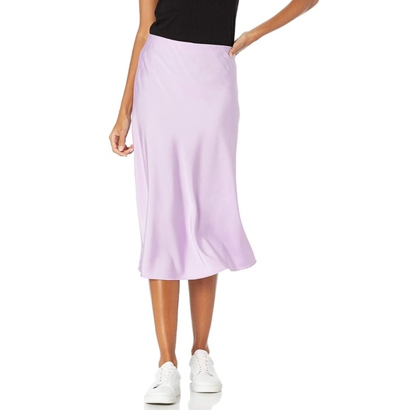 NWT The Drop Women's Maya Silky Slip Skirt - Picture 1 of 3